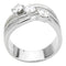 Rings For Women TK3633 Stainless Steel Ring with AAA Grade CZ