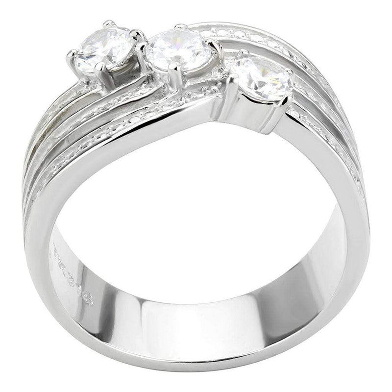 Rings For Women TK3633 Stainless Steel Ring with AAA Grade CZ