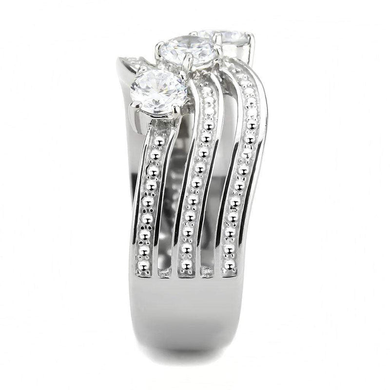 Rings For Women TK3633 Stainless Steel Ring with AAA Grade CZ