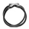 Rings For Women TK3635 Two-Tone Black - Stainless Steel Ring with CZ