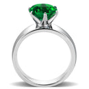 Rings For Women TK52005 Stainless Steel Ring with Synthetic
