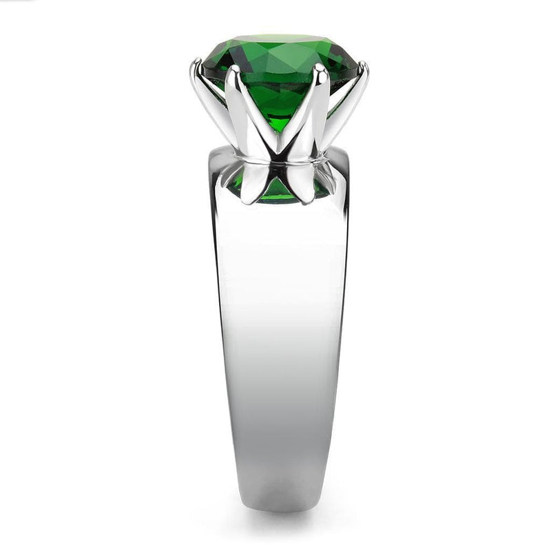 Rings For Women TK52005 Stainless Steel Ring with Synthetic