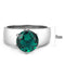 Rings For Women TK52012 Stainless Steel Ring with Synthetic