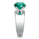 Rings For Women TK52012 Stainless Steel Ring with Synthetic