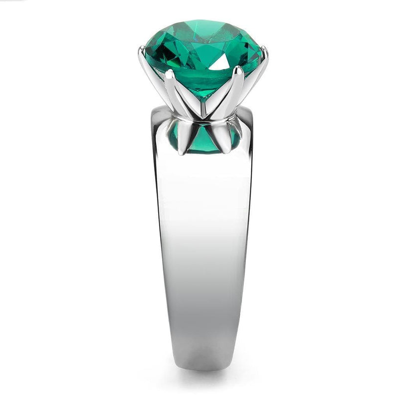 Rings For Women TK52012 Stainless Steel Ring with Synthetic