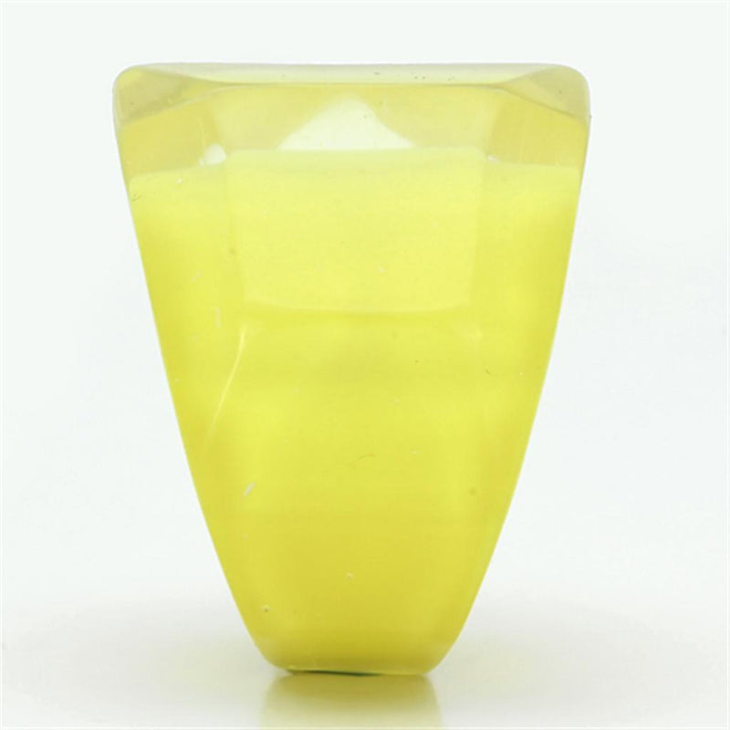 Rings For Women VL096 Resin Ring in Citrine Yellow