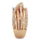 Rose Gold Band Rings 3W1586 Rose Gold Brass Ring with AAA Grade CZ