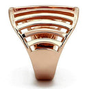 Rose Gold Engagement Rings TK859 Rose Gold - Stainless Steel Ring