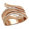 Rose Gold Engagement Rings TS168 Rose Gold 925 Sterling Silver Ring