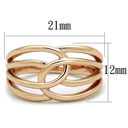 Rose Gold Rings TK1696 Rose Gold - Stainless Steel Ring