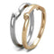 Rose Gold Rings TK2031 Two-Tone Rose Gold Stainless Steel Ring