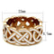 Rose Gold Rings TK2159 Rose Gold - Stainless Steel Ring with Epoxy