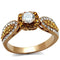 Rose Gold Rings TK2250 Rose Gold - Stainless Steel Ring with AAA Grade CZ