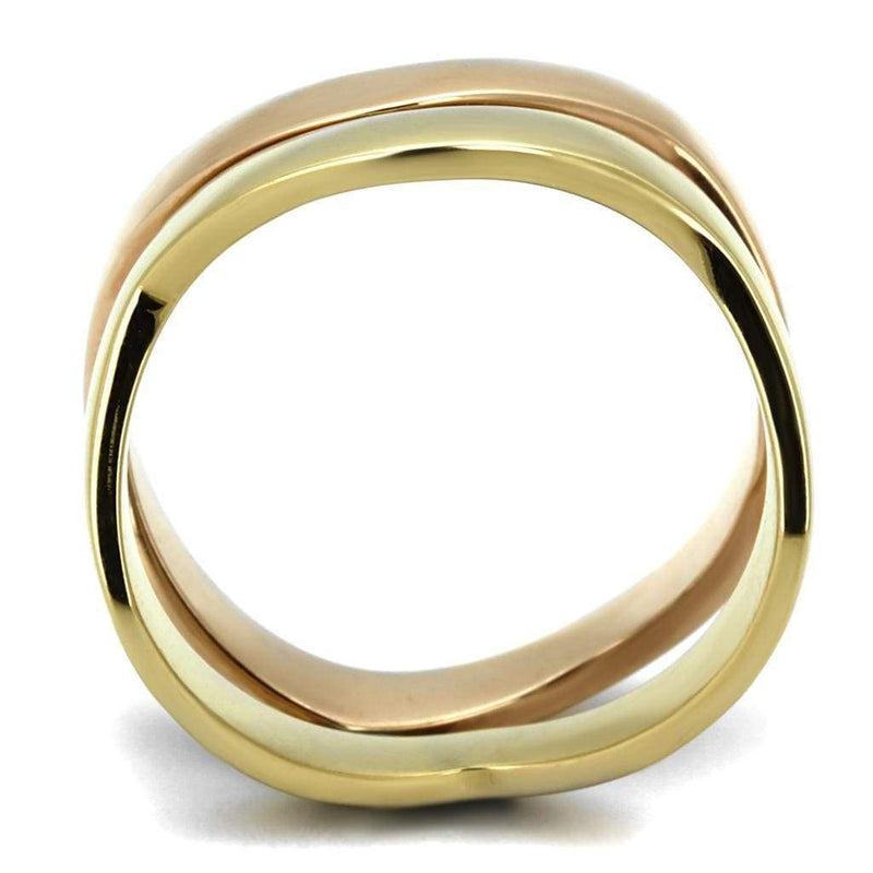 Rose Gold Rings TK2265 Gold & Rose Gold - Stainless Steel Ring