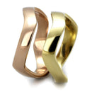 Rose Gold Rings TK2265 Gold & Rose Gold - Stainless Steel Ring