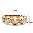 Rose Gold Rings TK2967 Rose Gold - Stainless Steel Ring