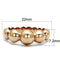 Rose Gold Rings TK2967 Rose Gold - Stainless Steel Ring