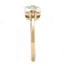 Rose Gold Rings TK3179 Rose Gold - Stainless Steel Ring with AAA Grade CZ