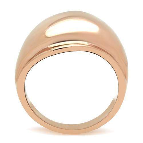 Silver Jewelry Rings Rose Gold Wedding Rings GL157 Rose Gold - Brass Ring Alamode Fashion Jewelry Outlet