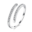 Silver Jewelry Rings Round Design High Quality Sterling Silver Ring TIY