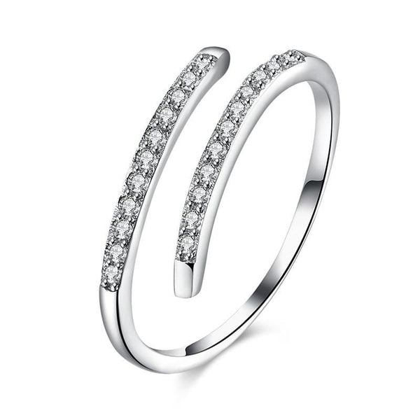 Silver Jewelry Rings Round Design High Quality Sterling Silver Ring TIY