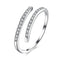 Silver Jewelry Rings Round Design High Quality Sterling Silver Ring TIY