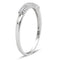 Silver Band Ring TS043 Rhodium 925 Sterling Silver Ring with AAA Grade CZ