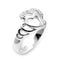 Silver Jewelry Rings Silver Band Ring Womens 6X214 - 925 Sterling Silver Ring with AAA Grade CZ Alamode Fashion Jewelry Outlet