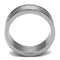 Silver Jewelry Rings Silver Ring For Men TK2389 Stainless Steel Ring with Epoxy in Jet Alamode Fashion Jewelry Outlet