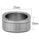 Silver Ring For Men TK2405 Stainless Steel Ring