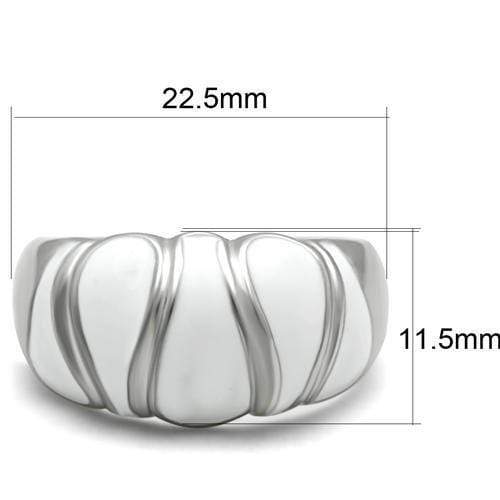 Silver Rings For Women TK230 Stainless Steel Ring