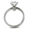 Silver Jewelry Rings Silver Rings For Women TS464 Rhodium 925 Sterling Silver Ring with CZ Alamode Fashion Jewelry Outlet