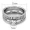 Silver Jewelry Rings Silver Rings For Women TS499 Rhodium 925 Sterling Silver Ring with CZ Alamode Fashion Jewelry Outlet