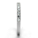 Silver Rings TS534 Rhodium 925 Sterling Silver Ring with AAA Grade CZ