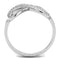 Silver Jewelry Rings Silver Rings TS541 Rhodium 925 Sterling Silver Ring with AAA Grade CZ Alamode Fashion Jewelry Outlet