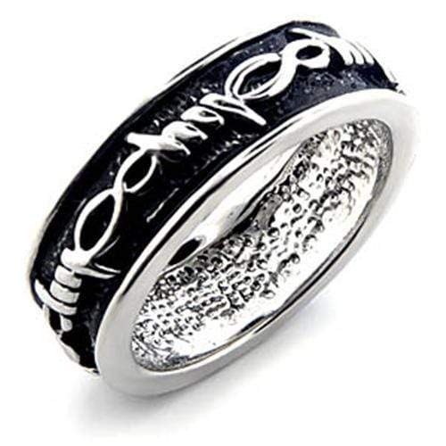 Silver Jewelry Rings Simple Engagement Rings LO015 Rhodium Brass Ring Alamode Fashion Jewelry Outlet