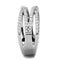 Simple Rings 3W1450 Rhodium Brass Ring with AAA Grade CZ