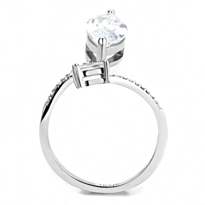 Smart Ring DA129 Stainless Steel Ring with AAA Grade CZ