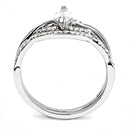 Smart Ring DA133 Stainless Steel Ring with AAA Grade CZ