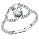 Smart Ring DA137 Stainless Steel Ring with AAA Grade CZ