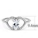 Smart Ring DA137 Stainless Steel Ring with AAA Grade CZ