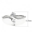 Smart Ring DA138 Stainless Steel Ring with AAA Grade CZ