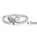 Smart Ring DA142 Stainless Steel Ring with AAA Grade CZ