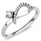 Smart Ring DA143 Stainless Steel Ring with AAA Grade CZ