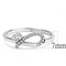 Smart Ring DA143 Stainless Steel Ring with AAA Grade CZ