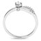 Smart Ring DA143 Stainless Steel Ring with AAA Grade CZ