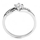 Smart Ring DA144 Stainless Steel Ring with AAA Grade CZ