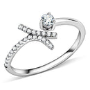 Smart Ring DA145 Stainless Steel Ring with AAA Grade CZ