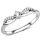 Smart Ring DA146 Stainless Steel Ring with AAA Grade CZ