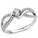 Smart Ring DA147 Stainless Steel Ring with AAA Grade CZ